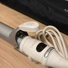 SALONIA サロニア カールアイロン 32mm SL-008SW ホワイトの画像