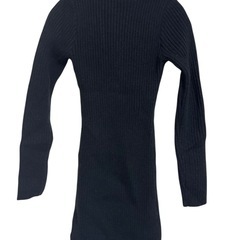 Dazy ブラック Vネック ニットワンピース Sの画像