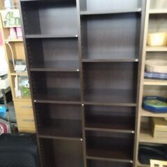 美品　本棚　カラーボックス　棚　ラック　CD　　食器棚　マガジンラックの画像