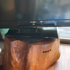 【11/15処分予定】切り株　台　椅子　3つ　）の画像