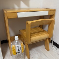 子供よう用机椅子セットの画像