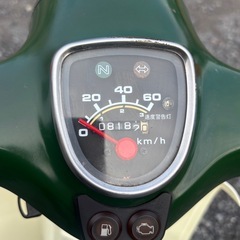 1146.ホンダ　スーパーカブ50 低走行　3速　FI 原付　バイク　50cc 車体　埼玉の画像