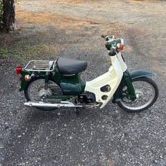 1146.ホンダ　スーパーカブ50 低走行　3速　FI 原付　バイク　50cc 車体　埼玉の画像
