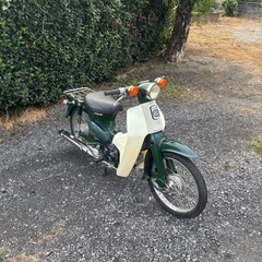 1146.ホンダ　スーパーカブ50 低走行　3速　FI 原付　バイク　50cc 車体　埼玉の画像