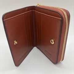 【COACH X PEANUTS】スヌーピー 二つ折り 財布 CBG43の画像