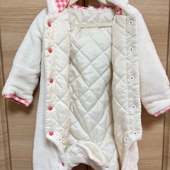 防寒 カバーオール　 80の画像