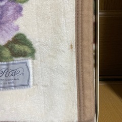 💐ご成約済💐京都西川　毛布　日本製　シングルサイズ　の画像