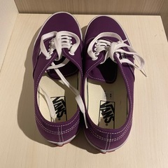 Vans紫26.0cmの画像