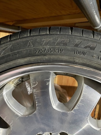19インチ タイヤホイルセット