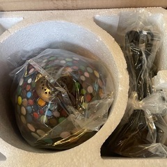 ステンドグラスランプの画像