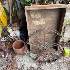 【11/15他県へ移動する予定です】木箱　の画像