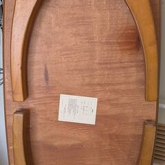 無料　折り畳み木製ローテーブルの画像