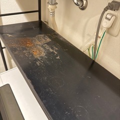 【無料】洗濯機ラックあげますの画像