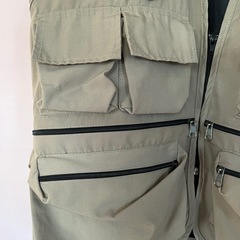 フィッシングベスト メンズ Lサイズ ホリデーアドベンチャーズ アウトドア 釣りの画像