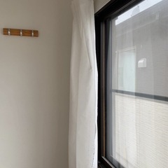 レースカーテン２枚組　ニトリ　ミーティアの画像