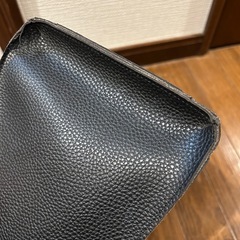 BEAMS HEART スマイル刺繍 ブラックトートバッグの画像