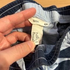 12/2削除予定　ハーフパンツ　6歳の画像