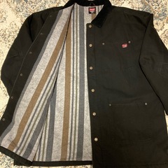 ラングラー ミシガンチョアコート ワークジャケット カバーオール ブラックの画像