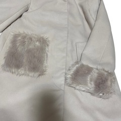 earth music&ecology ライトピンク ロングコート Sサイズの画像