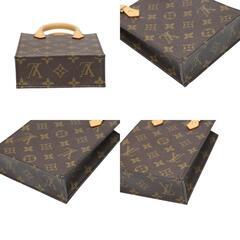 ルイヴィトン M81295 ショルダーバッグ ブラウン  LOUIS VUITTON プティット・サックプラ モノグラムの画像