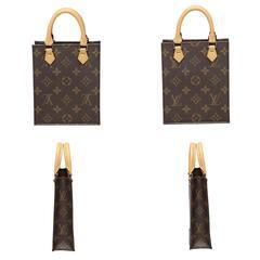 ルイヴィトン M81295 ショルダーバッグ ブラウン  LOUIS VUITTON プティット・サックプラ モノグラムの画像