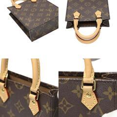 ルイヴィトン M81295 ショルダーバッグ ブラウン  LOUIS VUITTON プティット・サックプラ モノグラムの画像
