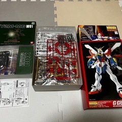 MG 1/100 ガンダム G-ガンダム+ LED発光ユニット　セット
の画像