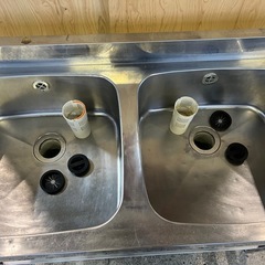 2槽シンク 1200x600x800(+90)の画像