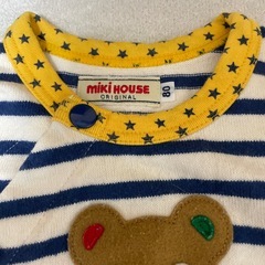 ミキハウス　オールインワンの画像