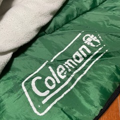 コールマン  寝袋　　キャンプ　布団　①の画像