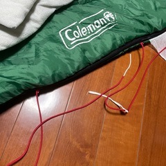 コールマン  寝袋　　キャンプ　布団　①の画像