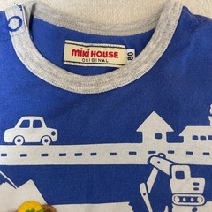 ミキハウス　オールインワンの画像