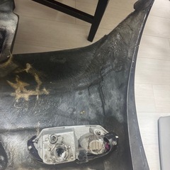 希少！当時物！MC ワゴンR用QUEENS ambient フォグ付き 短縮加工 の画像