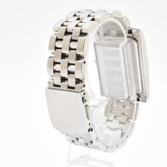 SEIKO DOLCE セイコー ドルチェ クォーツ スクエア レクタングル 腕時計 メンズ レディース 3針 ホワイト シルバー 4J41-0AC0の画像