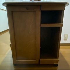 テーブルキッチンカウンター 折り畳みの画像