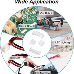 ハウジングコネクタ2.54mm 50個セットの画像