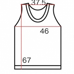 メンズタンクトップの画像