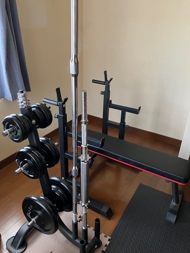 バーベル/ダンベル セット(プレート85kg)    ※取り置き中