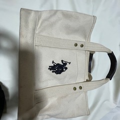 ポロラルフローレン　キャンバストートバッグの画像