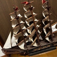 帆船模型の画像