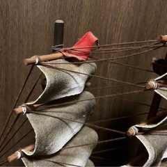 帆船模型の画像