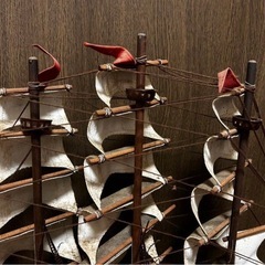 帆船模型の画像