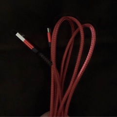 「JSAUX」usbタイプc ケーブル2m色レッドの画像