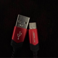 「JSAUX」usbタイプc ケーブル2m色レッドの画像