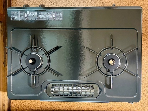 ガステーブル LP (プロパン) ガス用 KG35NBKR リンナイ　未使用品