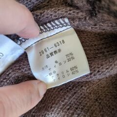 ◯レディースセーターニットLLの画像