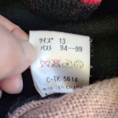 ◯レディースセーターニットLLの画像