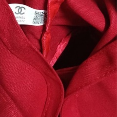 CHANELノベルティ　ロゴトートばバックの画像