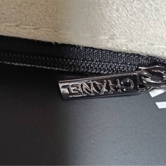 CHANEL化粧品ノベルティポーチ　すえーどふうスエード風の画像
