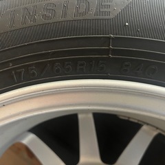 スタッドレスタイヤ（ヨコハマタイヤ）　175/65R15 スイフトで使用　　　　の画像